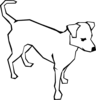 Alert Dog Clip Art